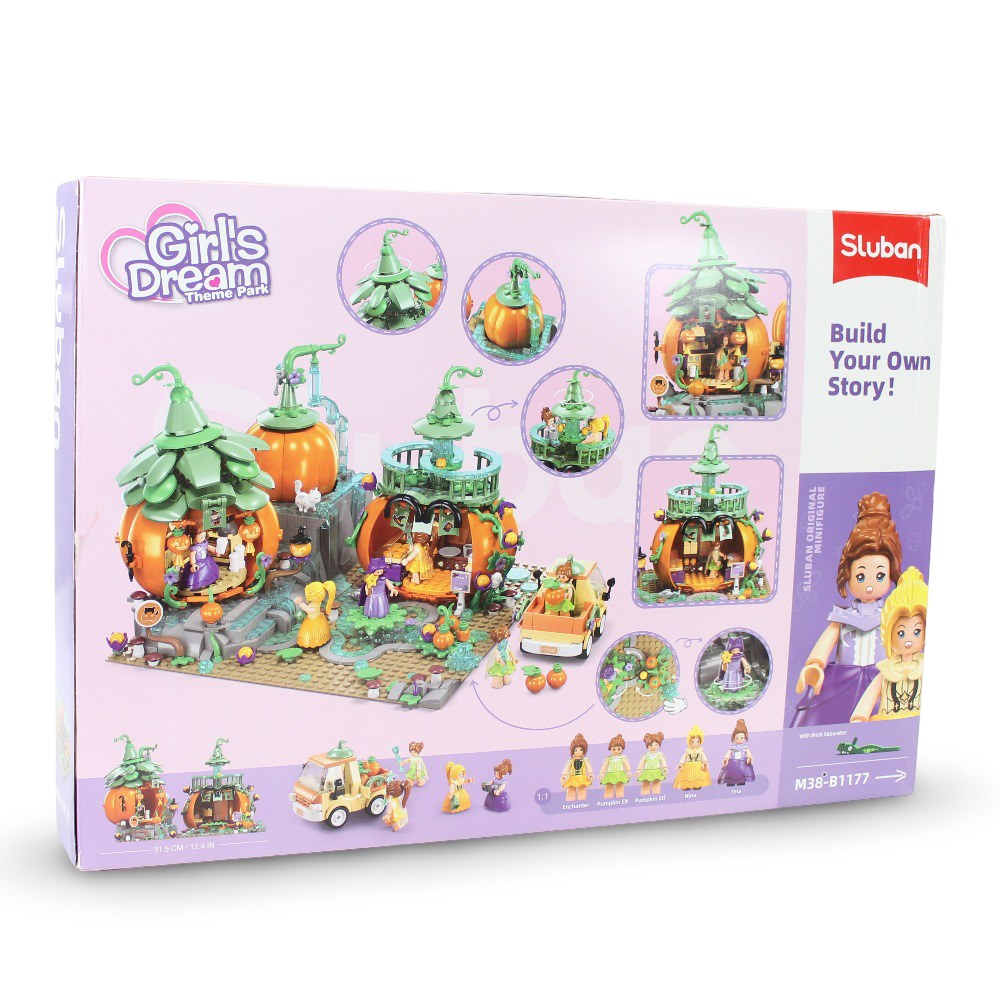Sluban Girls Dream Pumpkin Party - 952Pcs