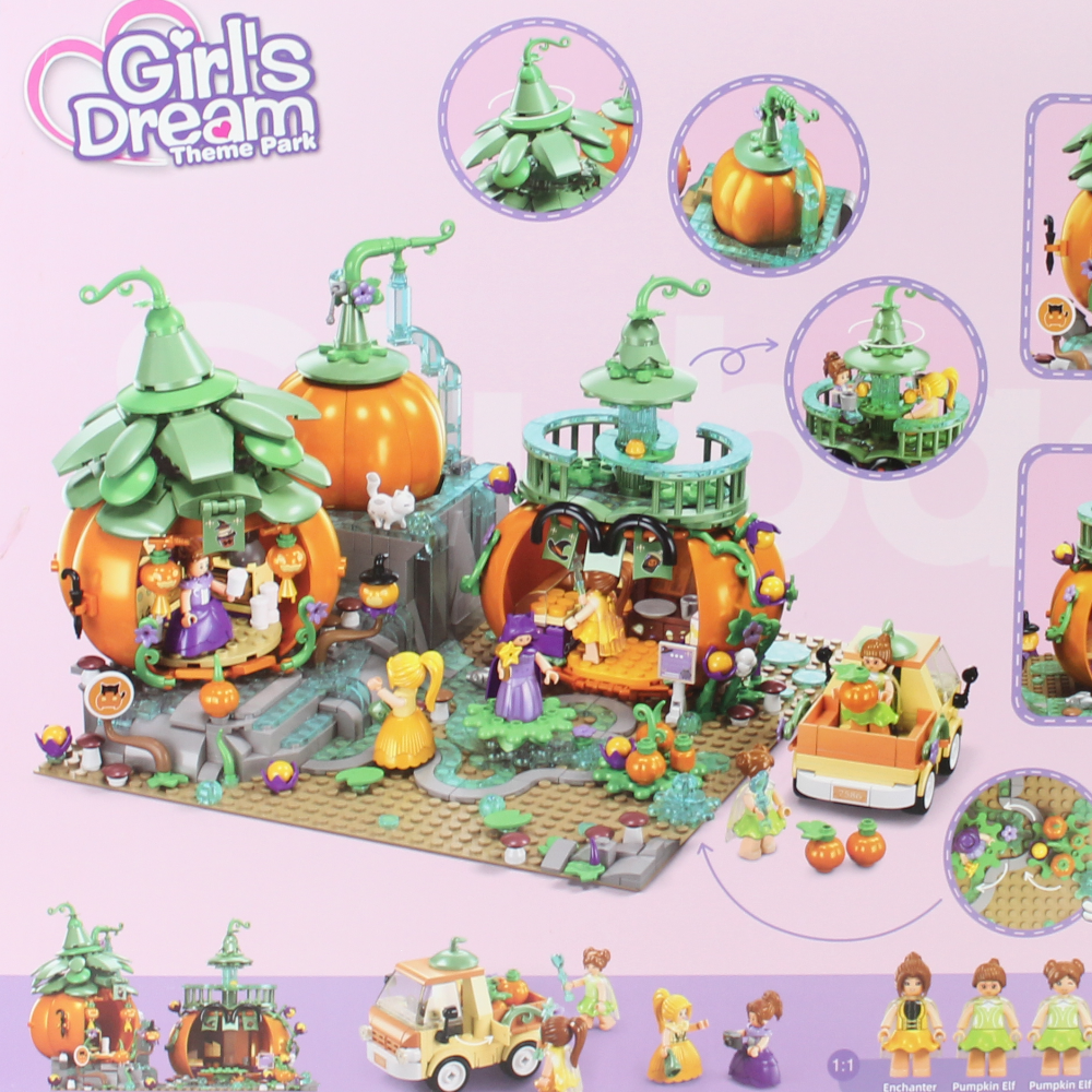 Sluban Girls Dream Pumpkin Party - 952Pcs