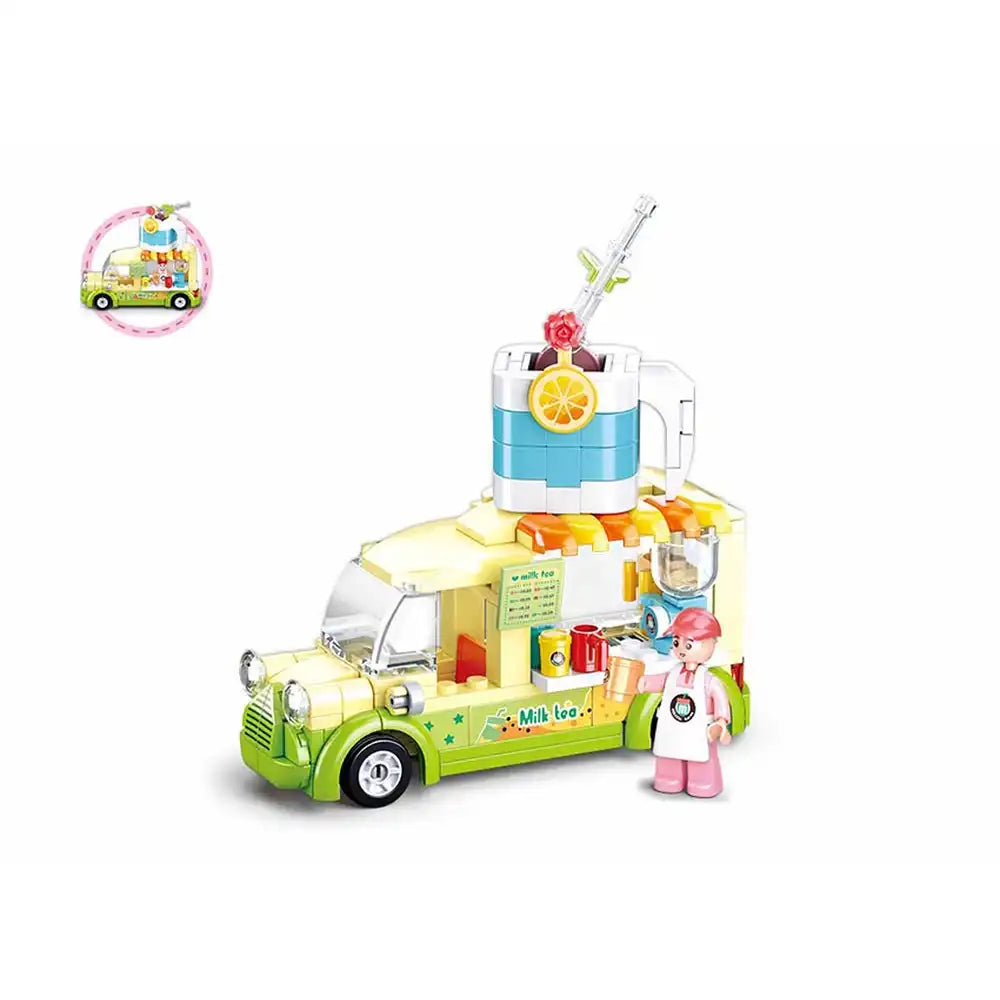 Sluban Girls Dream Milk Tea Truck - 174Pcs