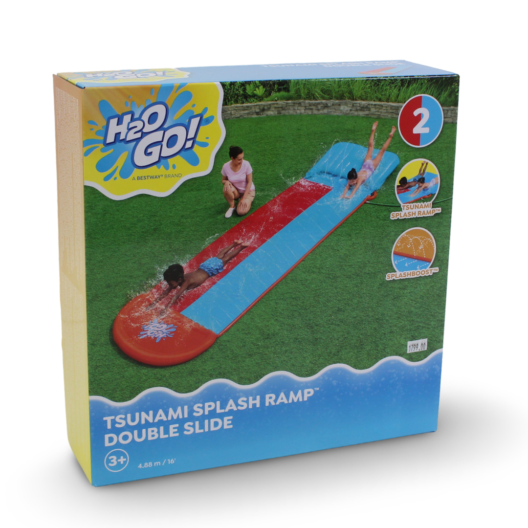 Bestway H2OGO! Tsunami Splash Ramp Double Slide