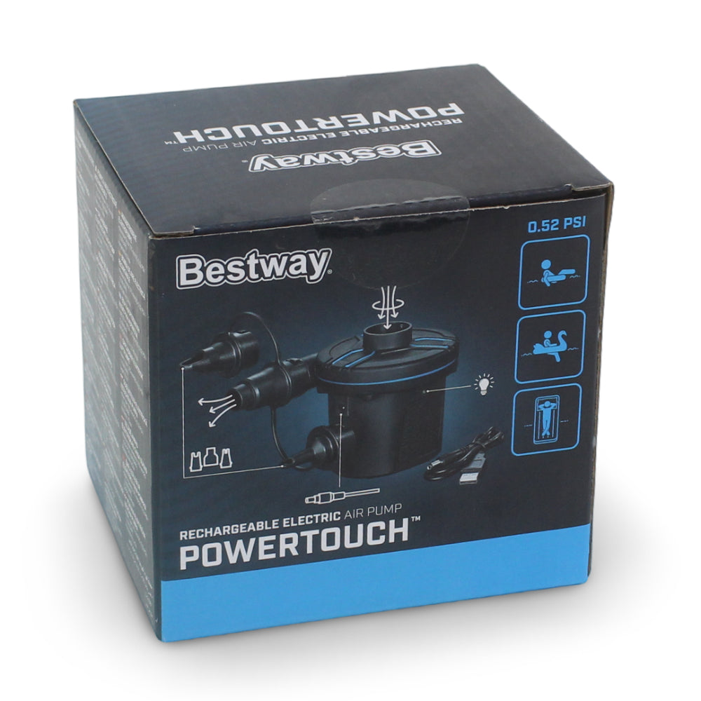 Bestway Power Touch Rechargeable Electric Air Pump