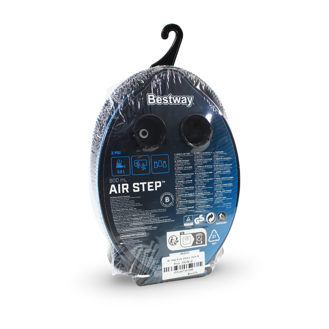 Bestway Air Step 9 x 6 in / 23 x 15 cm Air Pump
