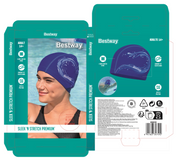 Bestway Sleek Stretch Premium Fabric Swim Cap