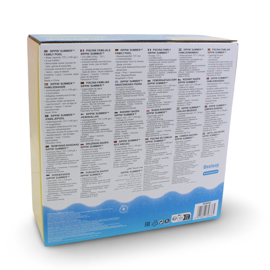Bestway Sippin' Summer Family Pool