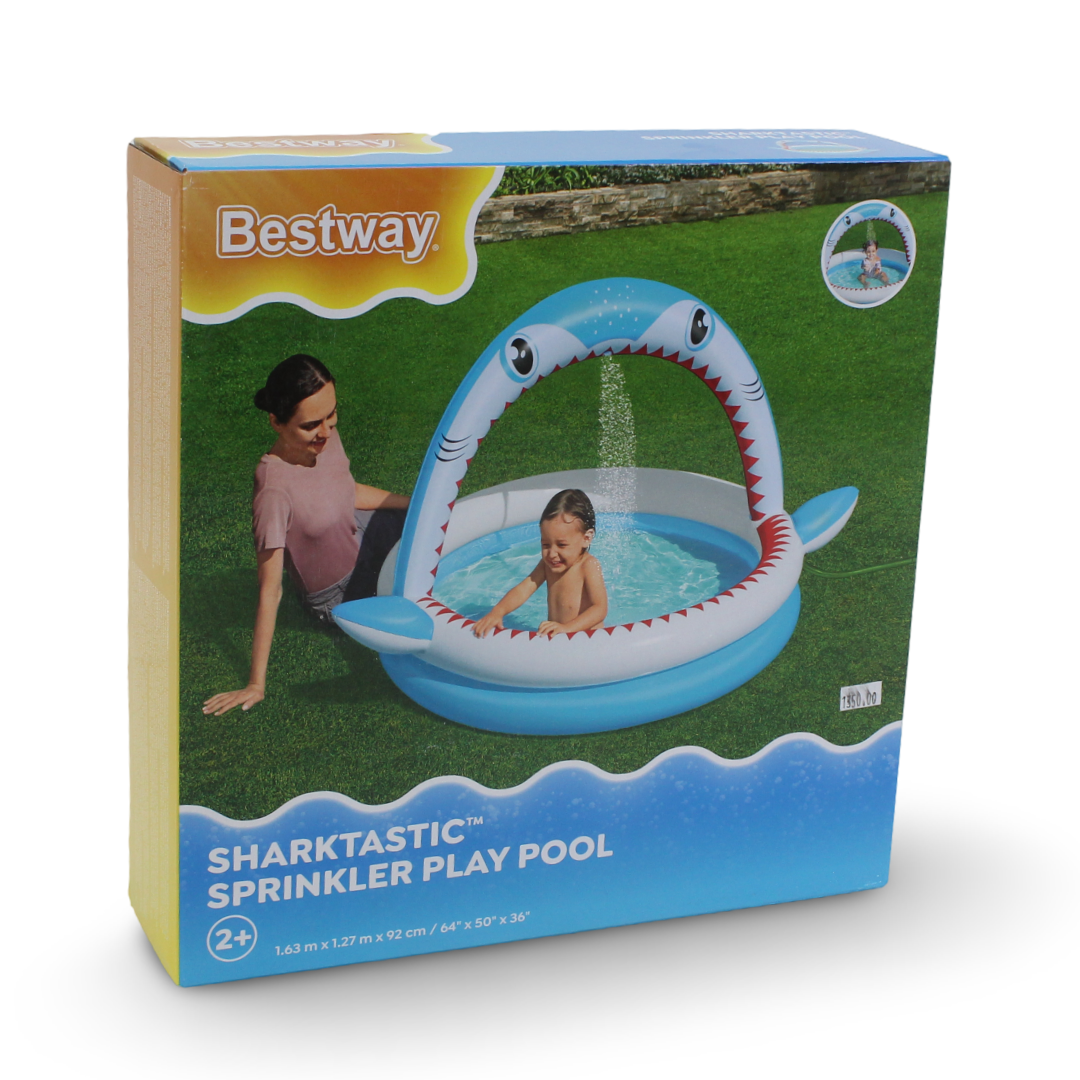 Bestway Sharktastic Sprinkler Play Pool