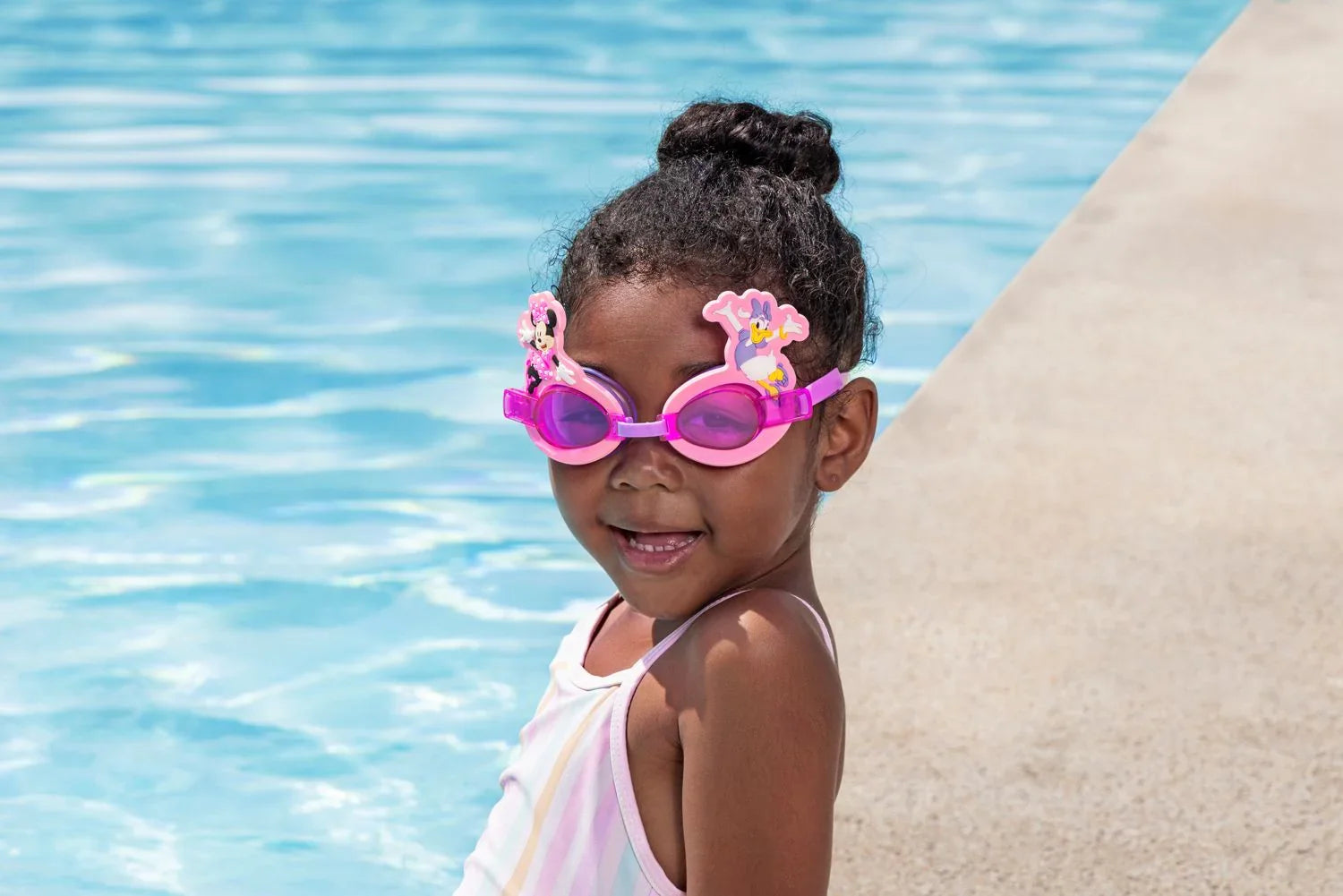 Bestway 3D Minnie Mouse Children's Swimming Goggles Child 3+