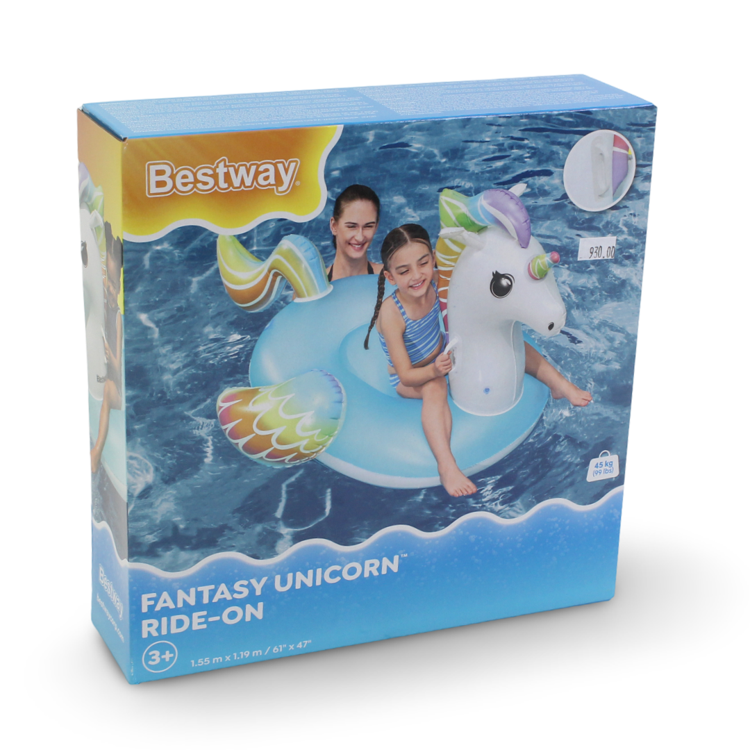 Bestway Fantasy Unicorn Ride-On Pool Float 150x117cm