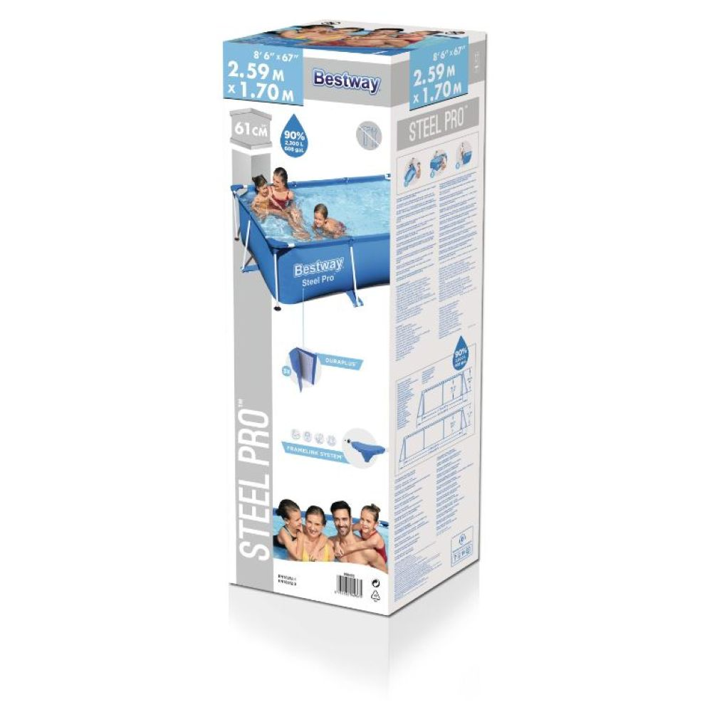 Bestway Deluxe Splash Junior Steel Frame Pool