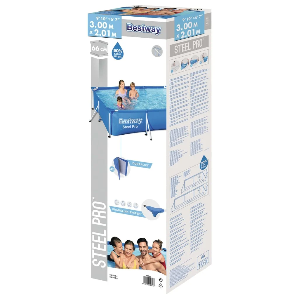 Bestway Steel Pro Rectangular Frame Pool