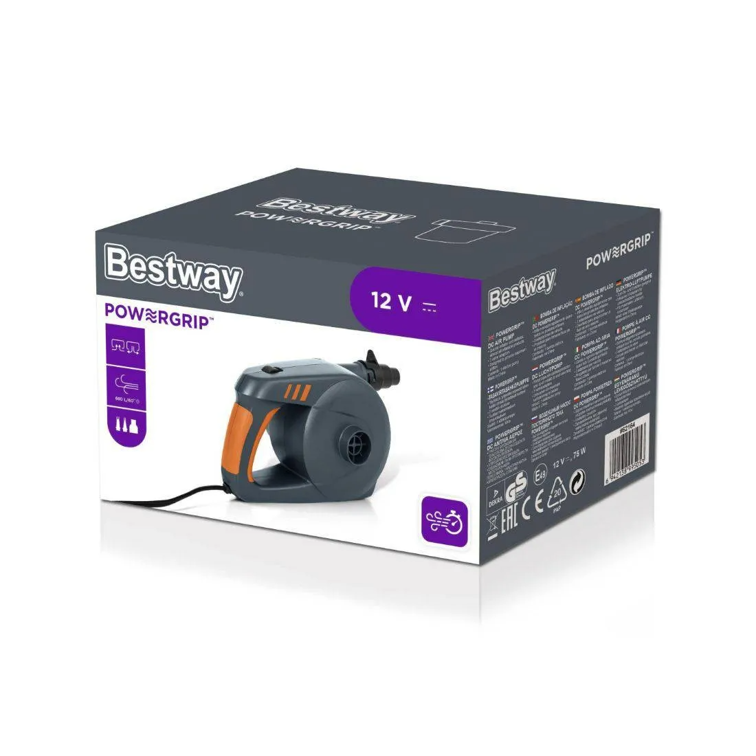 Bestway PowerGrip DC Air Pump