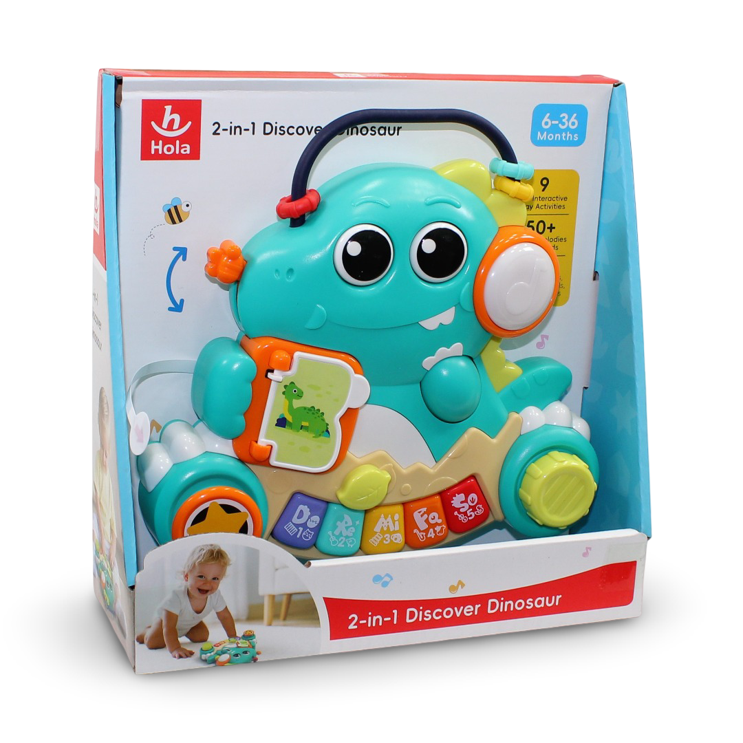 Hola 2-in-1 Discover Dinosaur