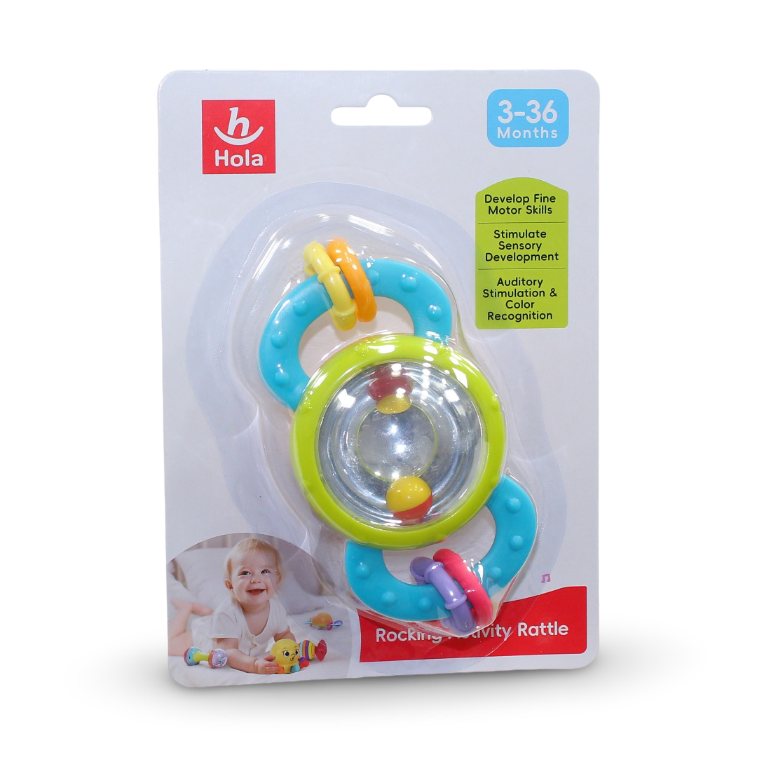 Hola Rocking Activity Rattle