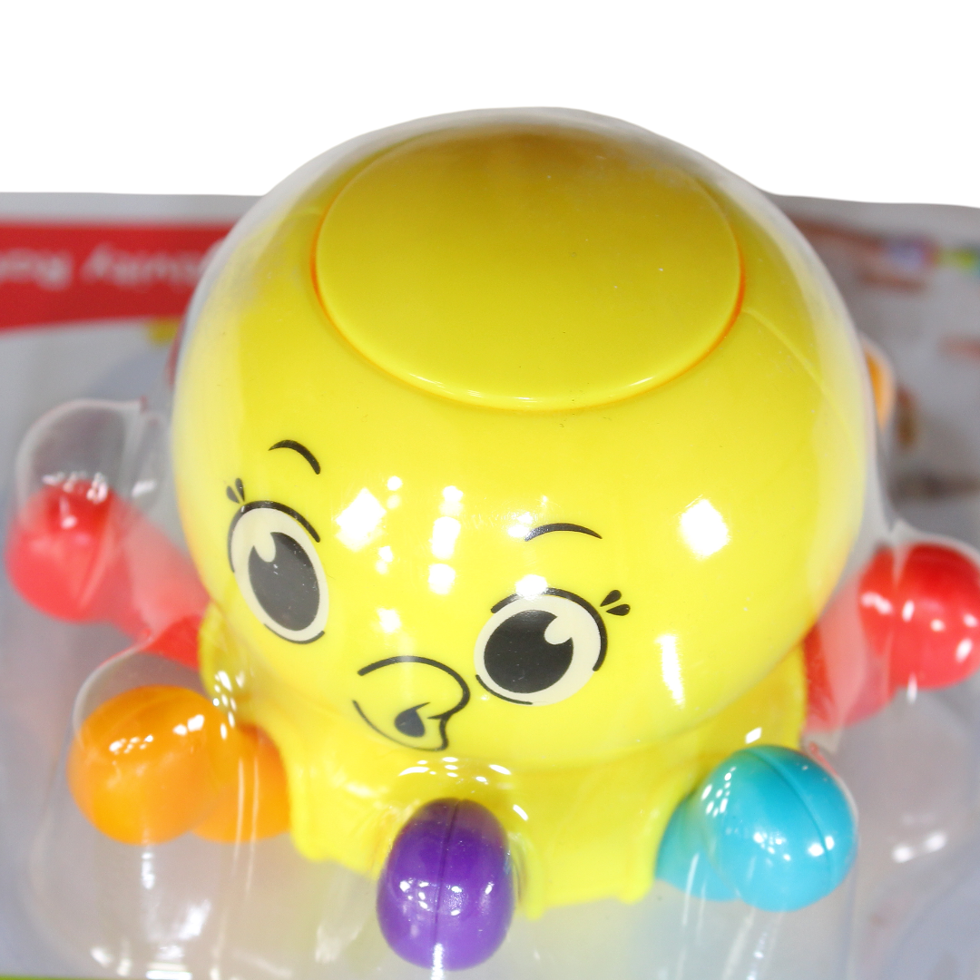 Hola Octopus Rocking Activity Rattle