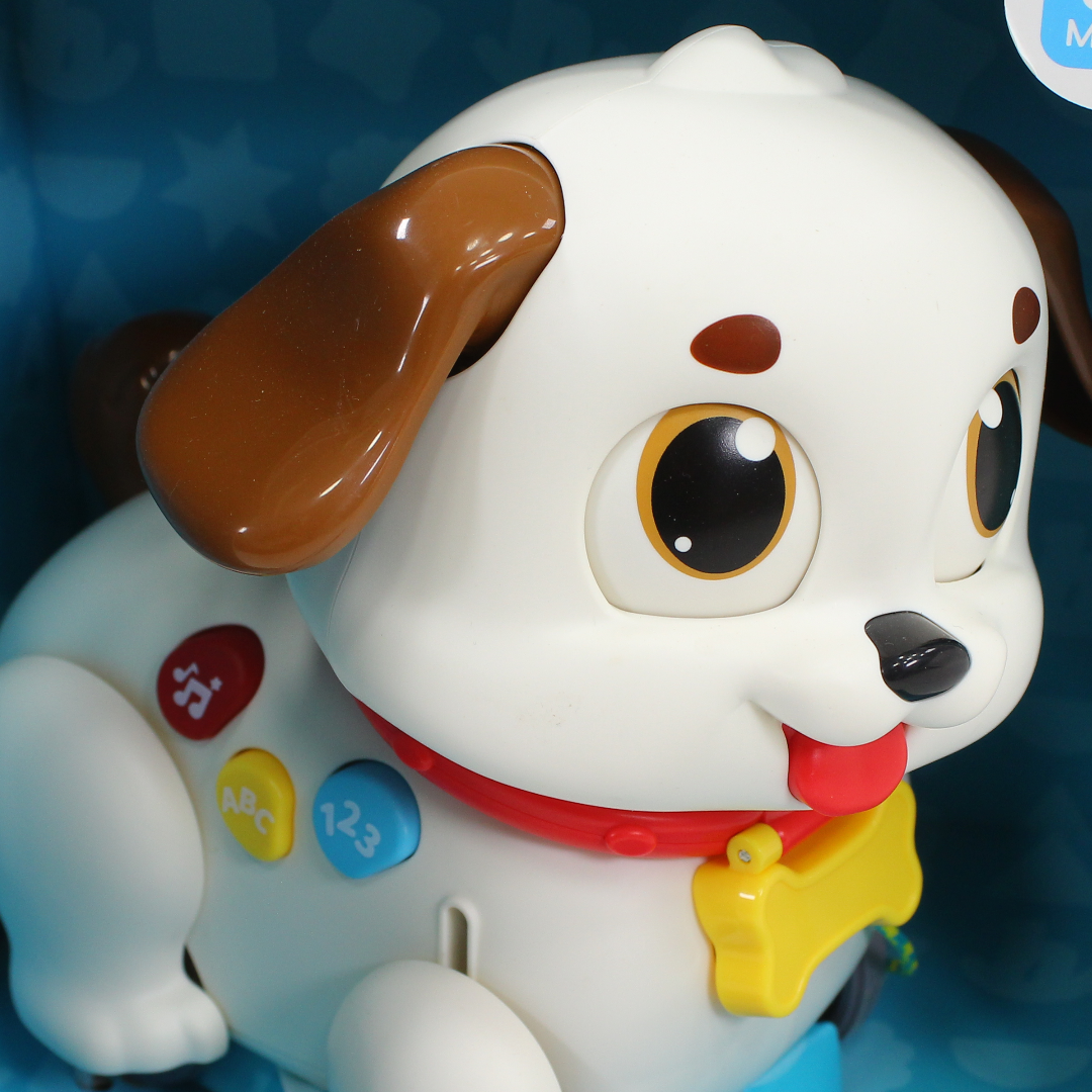 Hola Crawl & Pull Along Learning Puppy