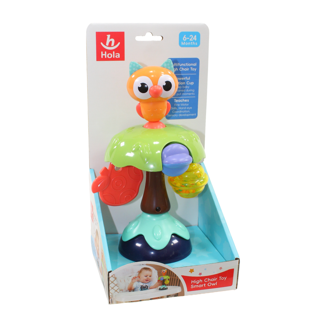 Hola Smart Owl Highchair Toy