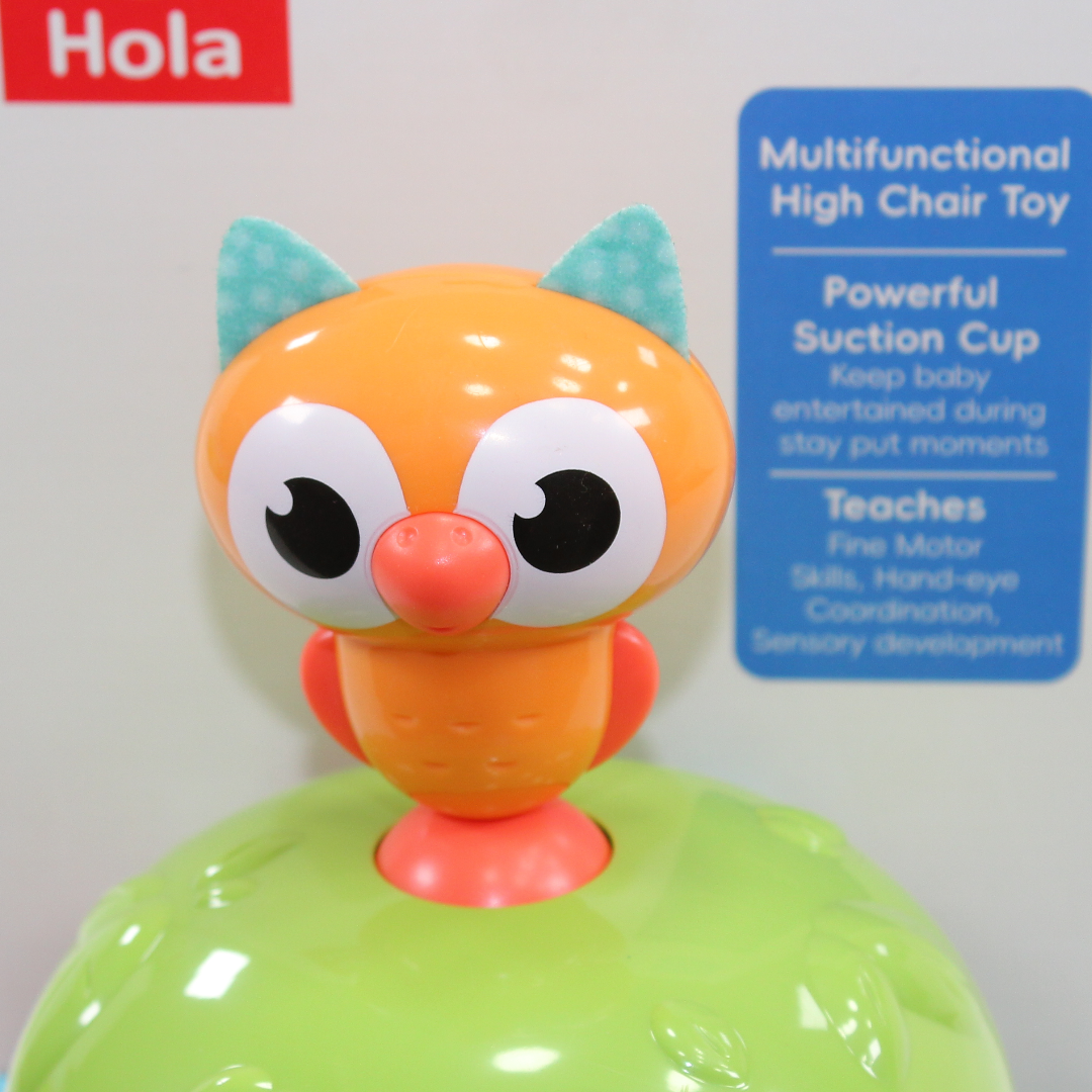 Hola Smart Owl Highchair Toy