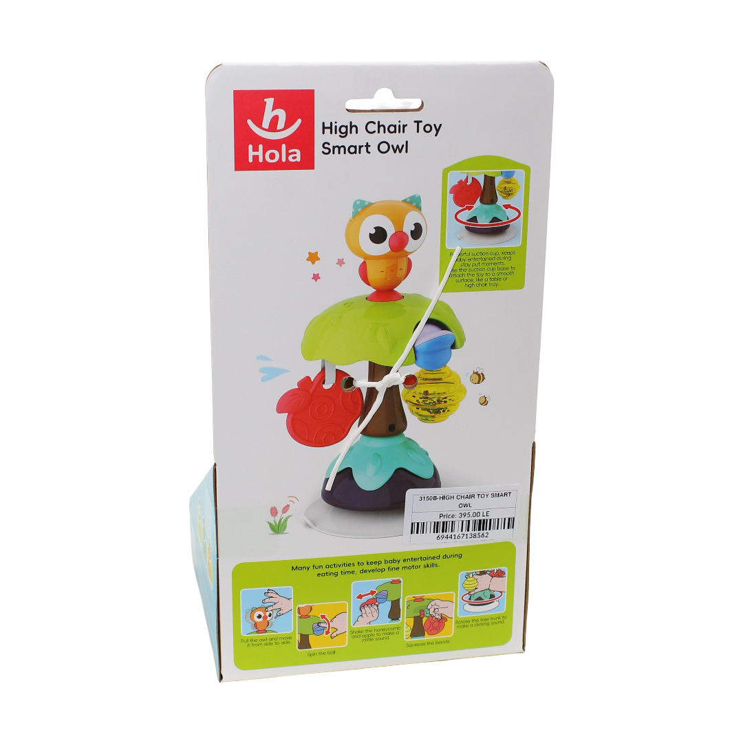 Hola Smart Owl Highchair Toy