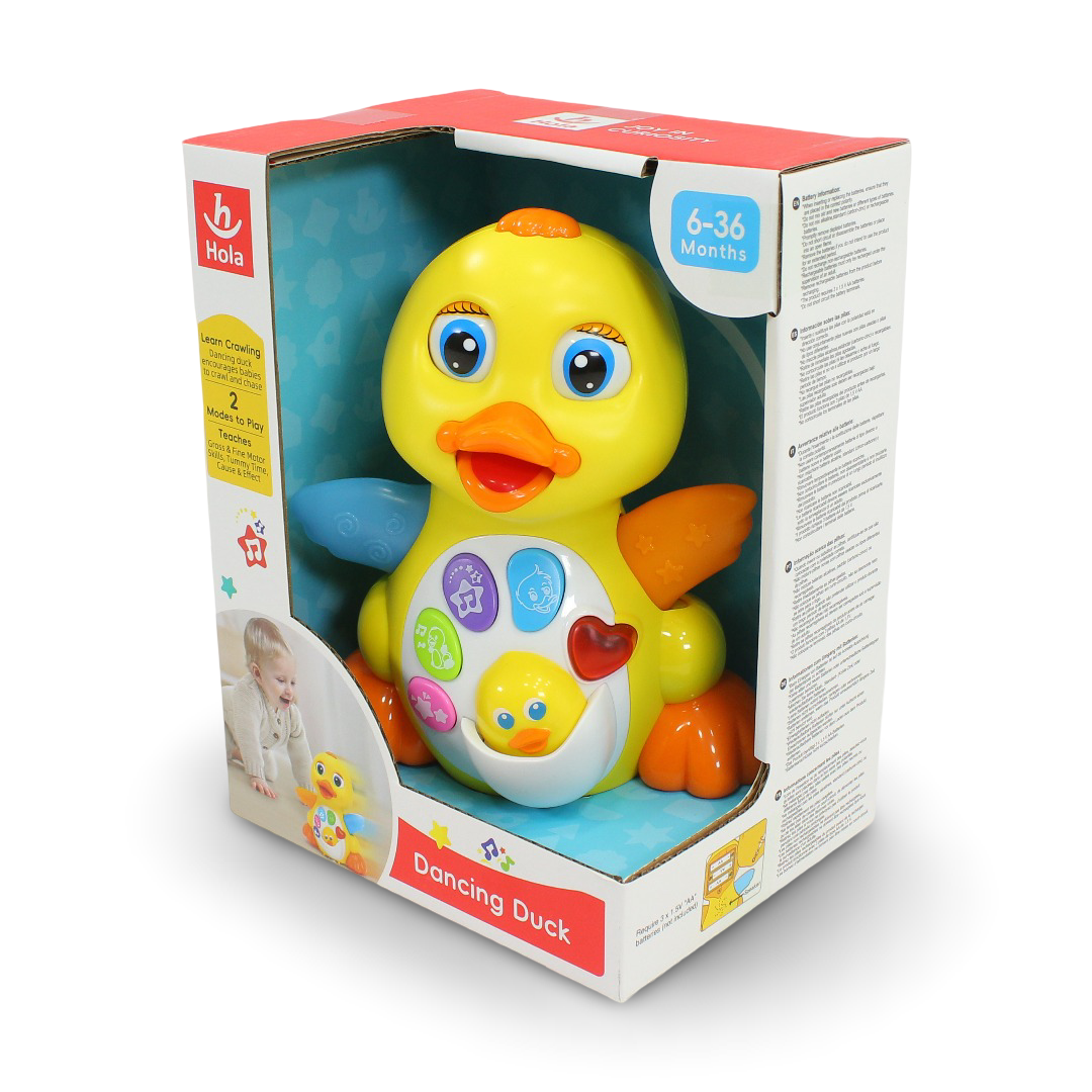 Hola Toys Dancing Duck Toy (Light & Music)