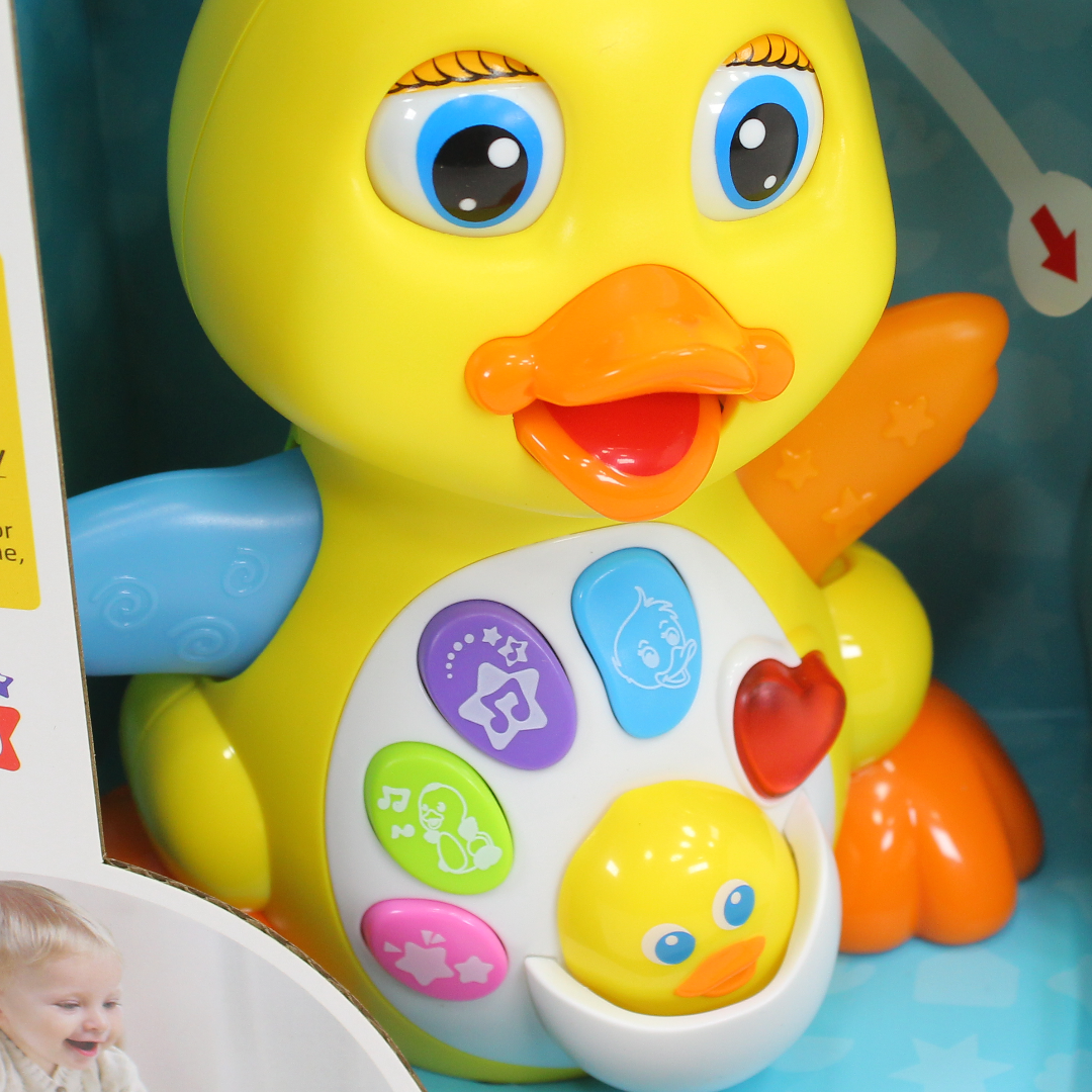 Hola Toys Dancing Duck Toy (Light & Music)