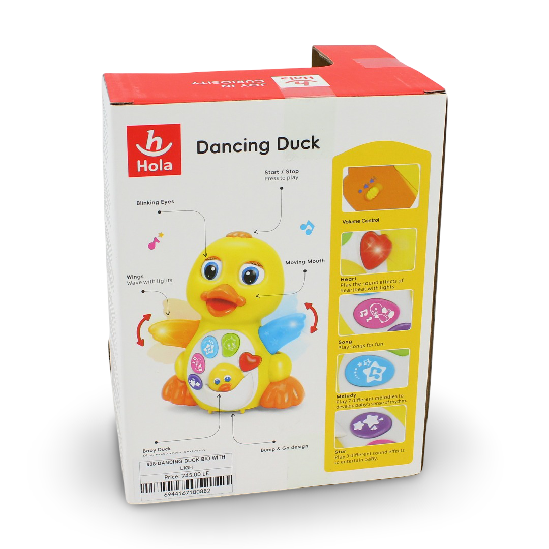 Hola Toys Dancing Duck Toy (Light & Music)