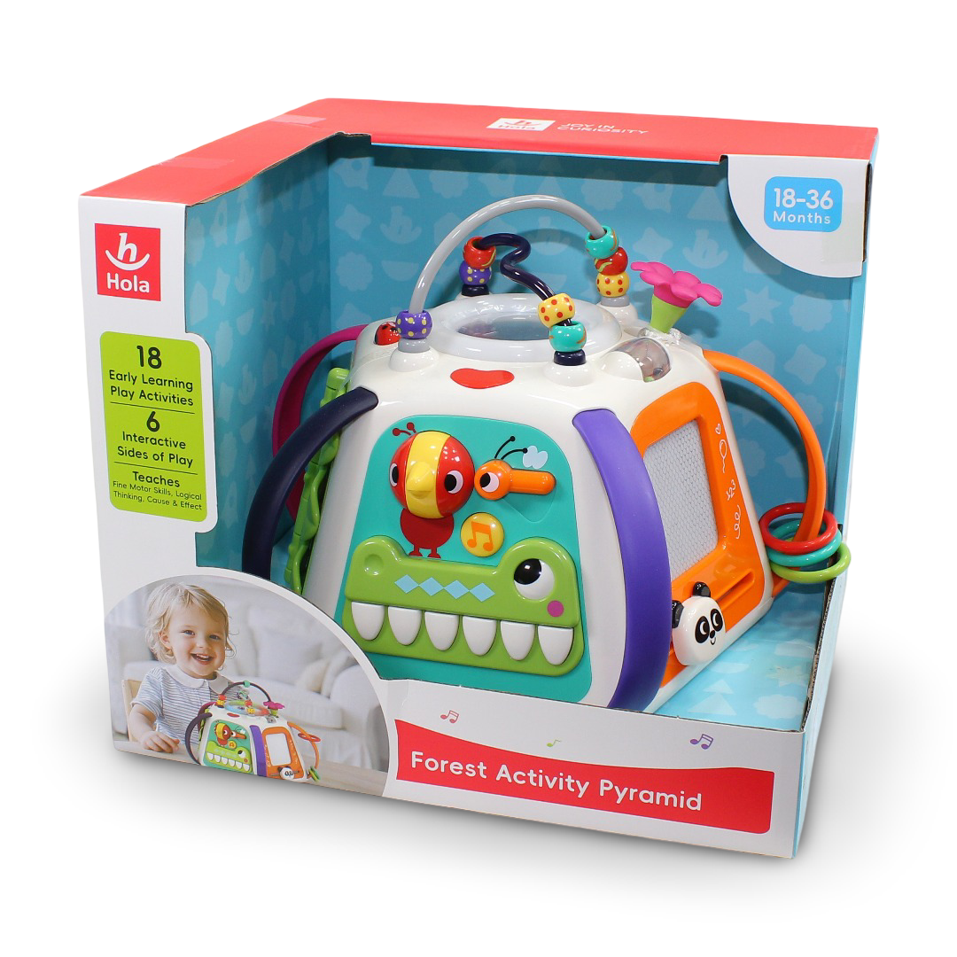 Hola Forest Activity Pyramid Toy (Light & Music)