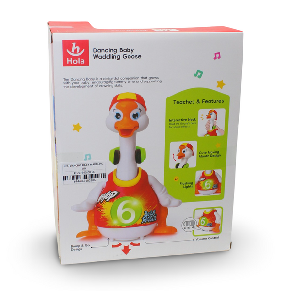 Hola Dancing Baby Waddling Goose Toy (Light & Music)