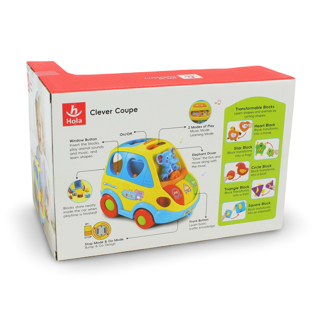 Hola Clever Coupe Toy (Light & Music)