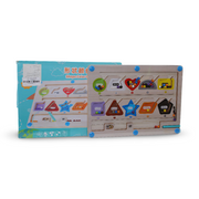 Magnetic Color and Number Maze Board