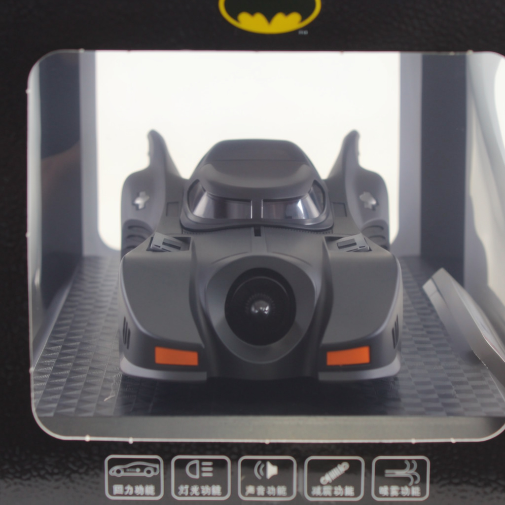 DC Batman 1989 Batmobile Die-Cast Model Car 1:24 Scale – Black