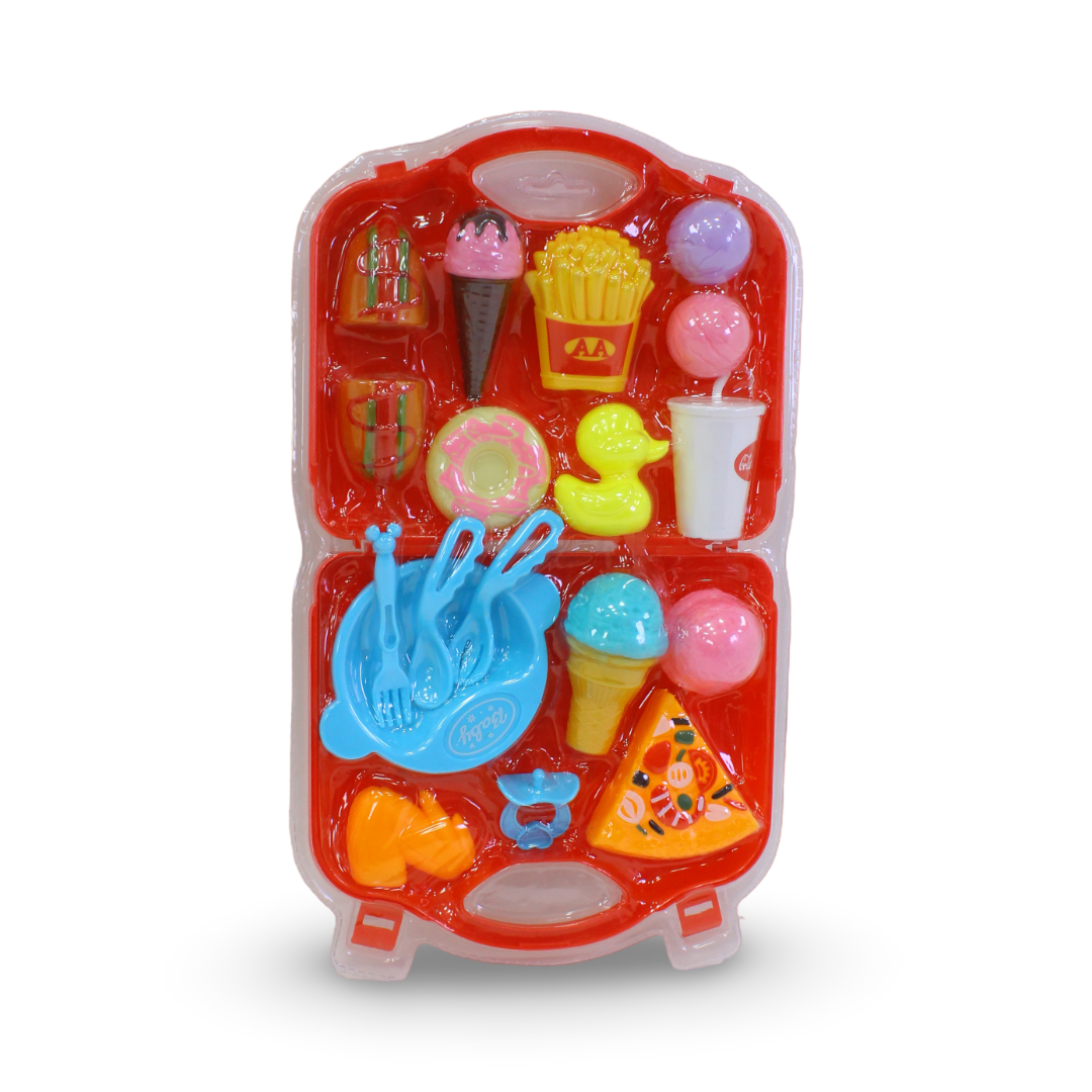 Children's Plastic Fast Food and Tableware