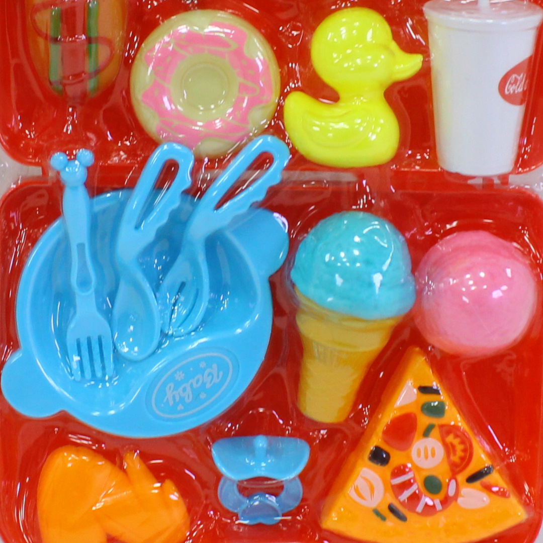 Children's Plastic Fast Food and Tableware