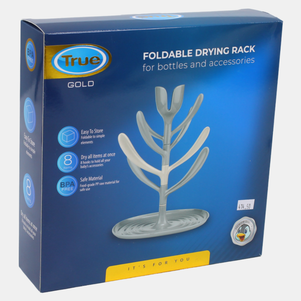 True Gold Foldable Drying Rack