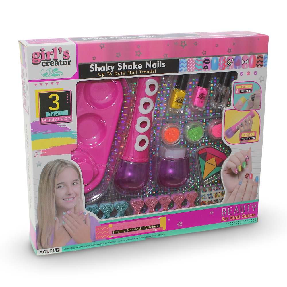 Shaky Shake Nails Creative Nail Art Set