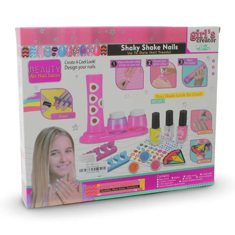 Shaky Shake Nails Creative Nail Art Set