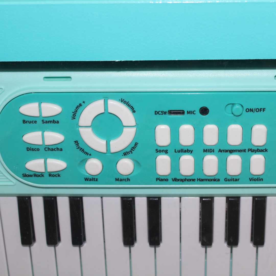 Music Piano with Microphone Toy