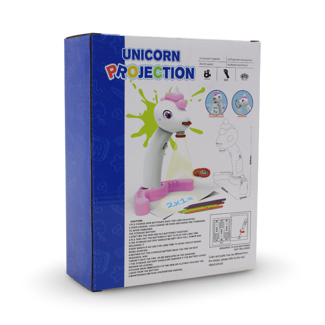 Unicorn Projection Drawing Table