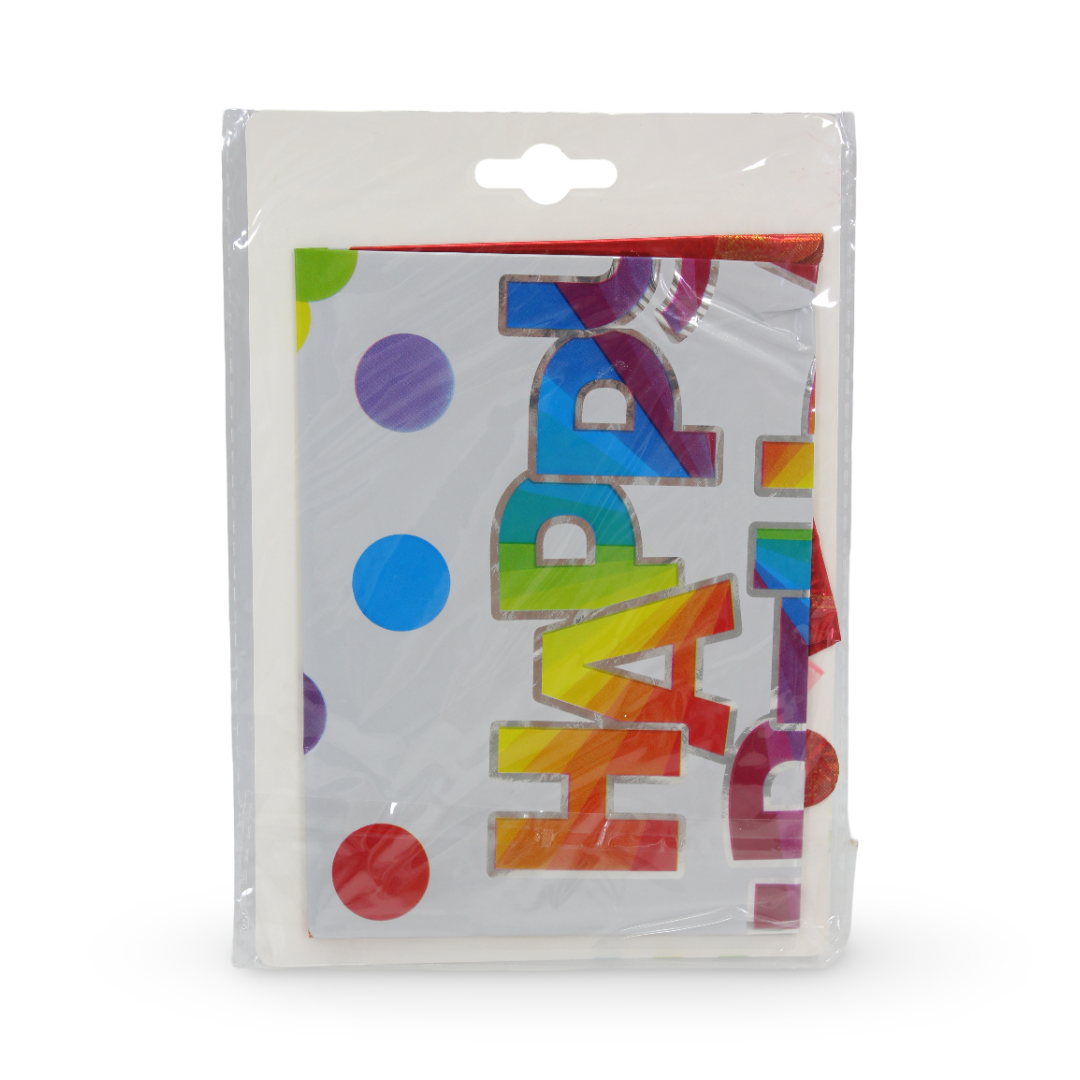 18-Inch Happy Birthday Foil Balloon – Assorted Designs