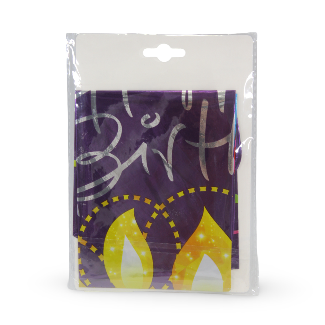 18-Inch Happy Birthday Foil Balloon – Assorted Designs
