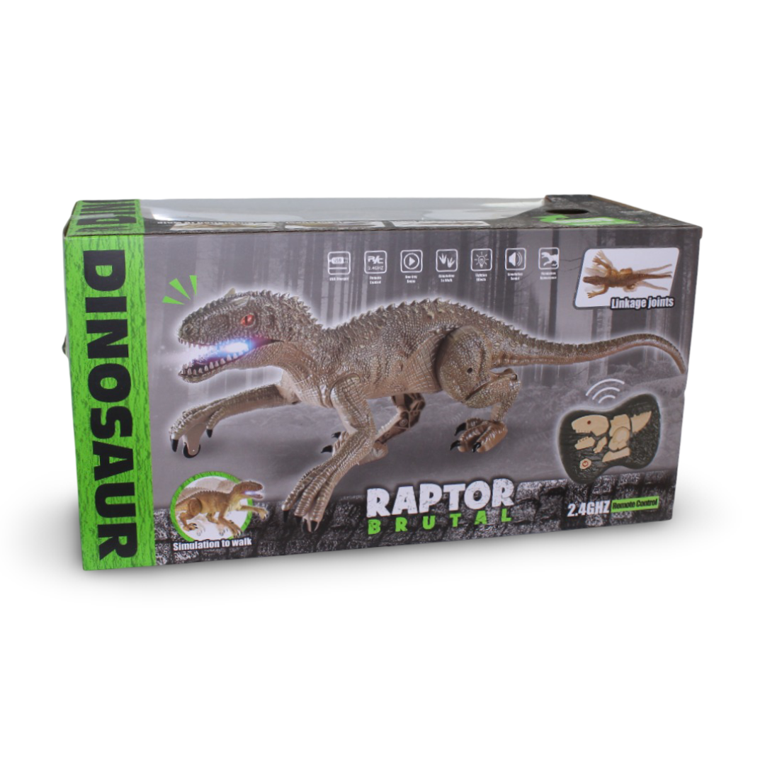 Raptor Brutal Remote Control Dinosaur Toy - Toys - OKO