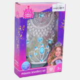 Princess Jewelry Set with a Tiara – Sparkle & Shine