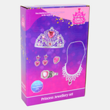 Princess Jewelry Set with a Tiara – Sparkle & Shine