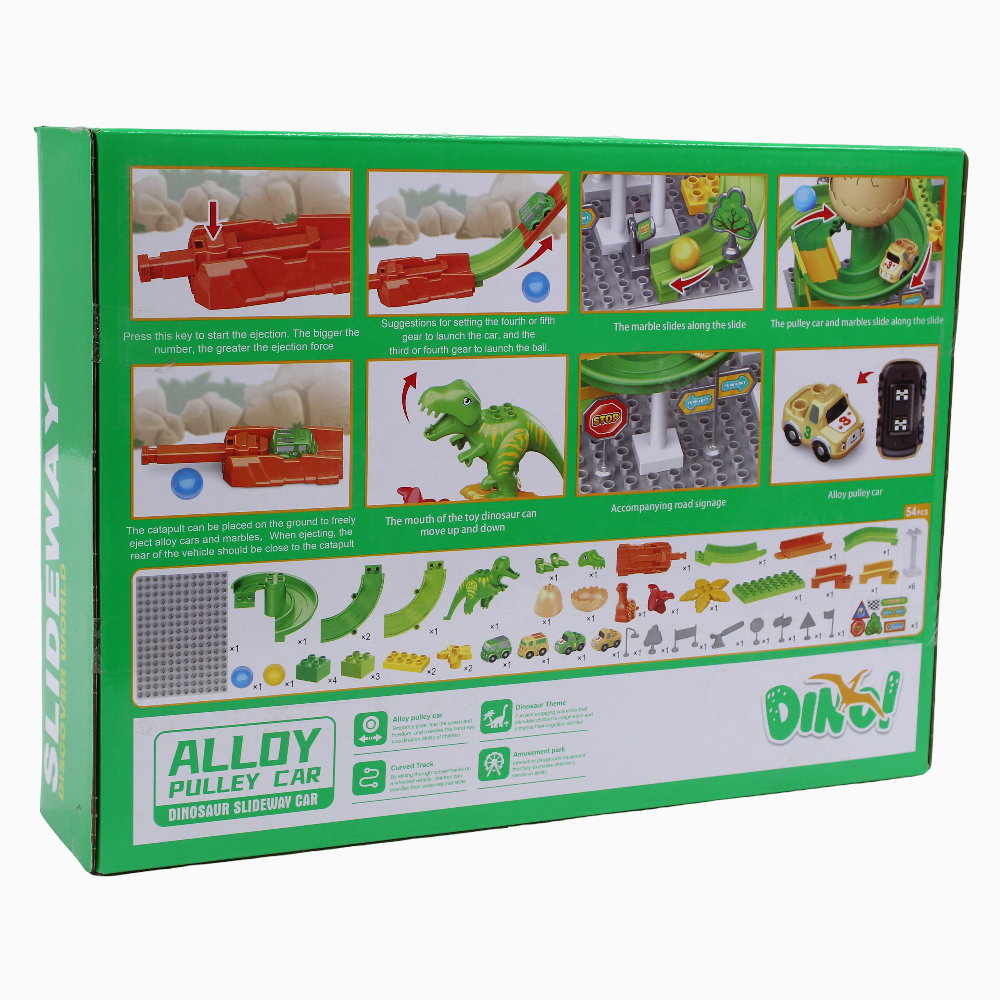 Dinosaur Slideway Catapult - 194 Pcs