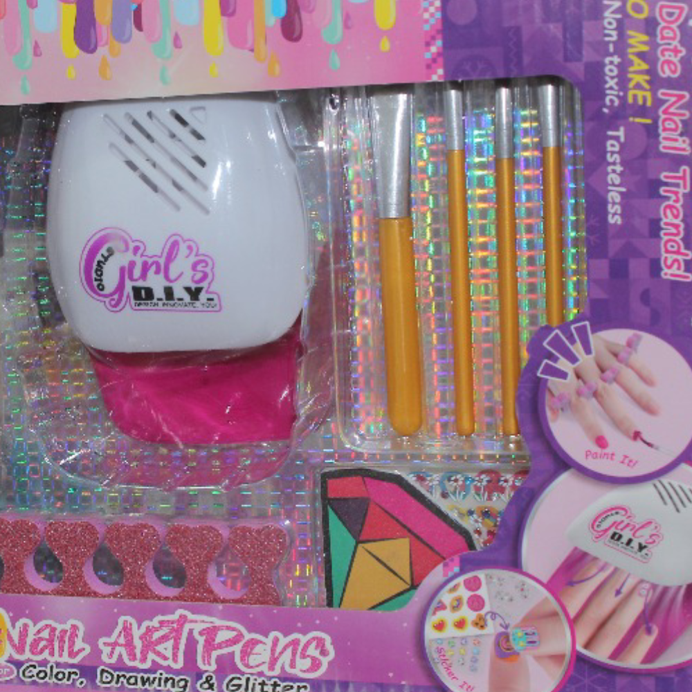 3-in-1 Nail Art Pens Creative Beauty Set