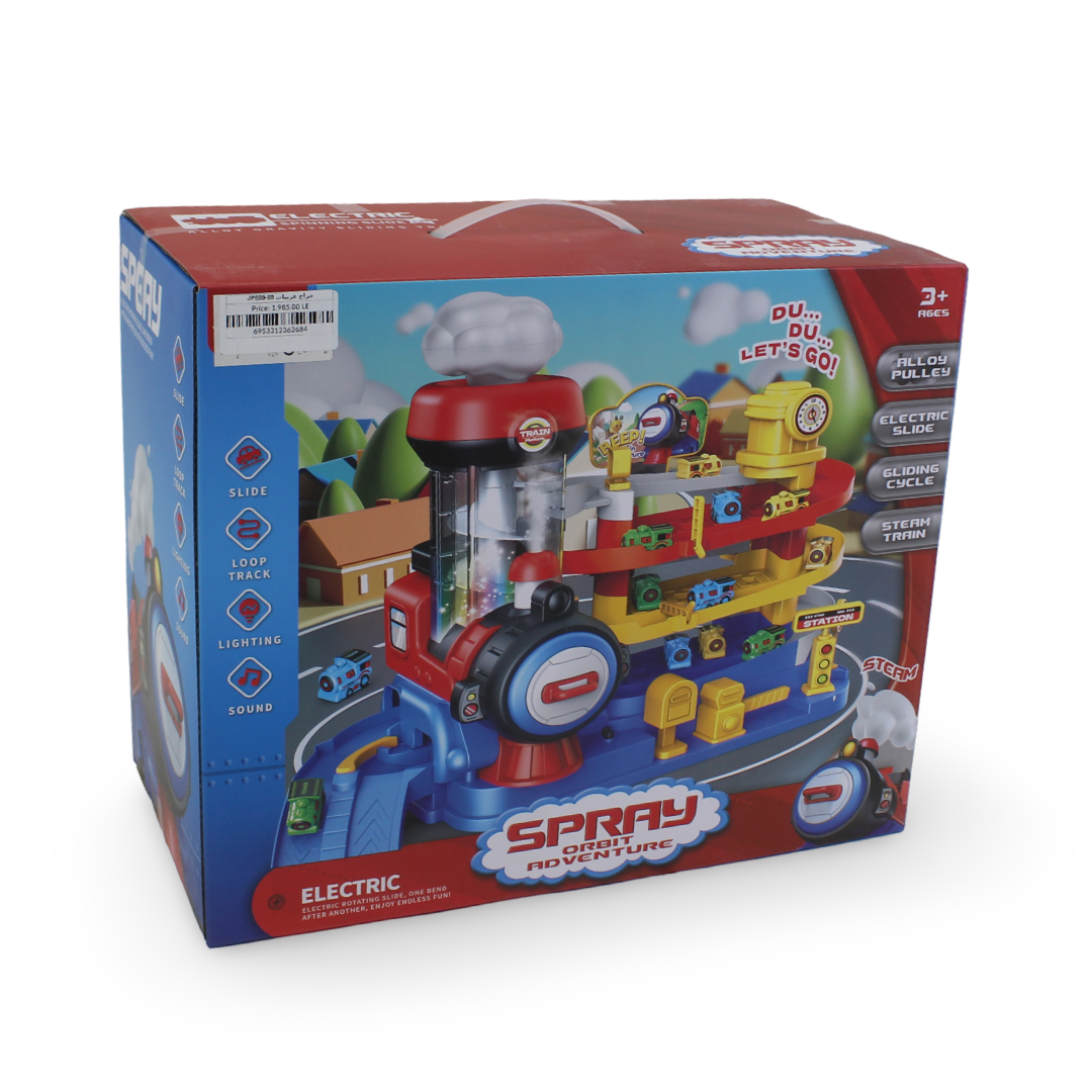 Spray Orbit Adventure Electric Train Track Set - Toys - OKO