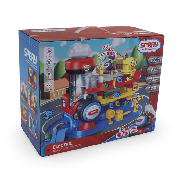 Spray Orbit Adventure Electric Train Track Set