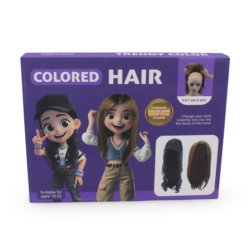 Fashion Trend Wig Dress-Up Set