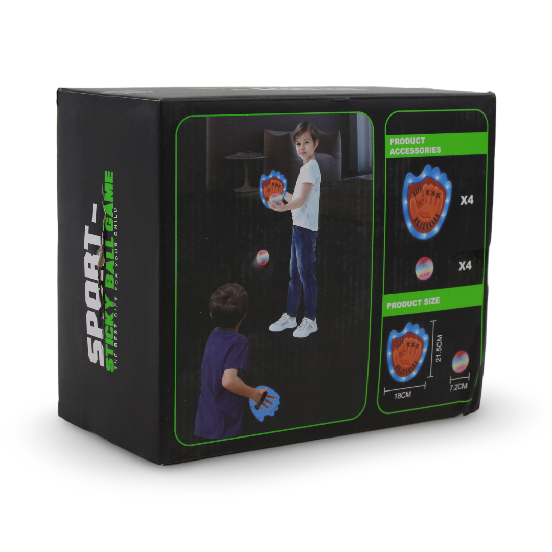Light-Up Catch Ball Game Set – 6 Colors - Toys - For Baby