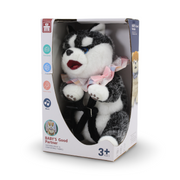 "Baby's Good Partner" with Music – Husky Dog