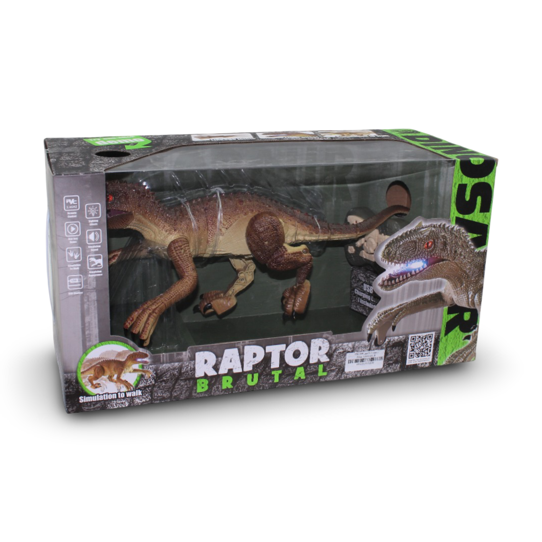 Raptor Brutal Remote Control Dinosaur Toy
