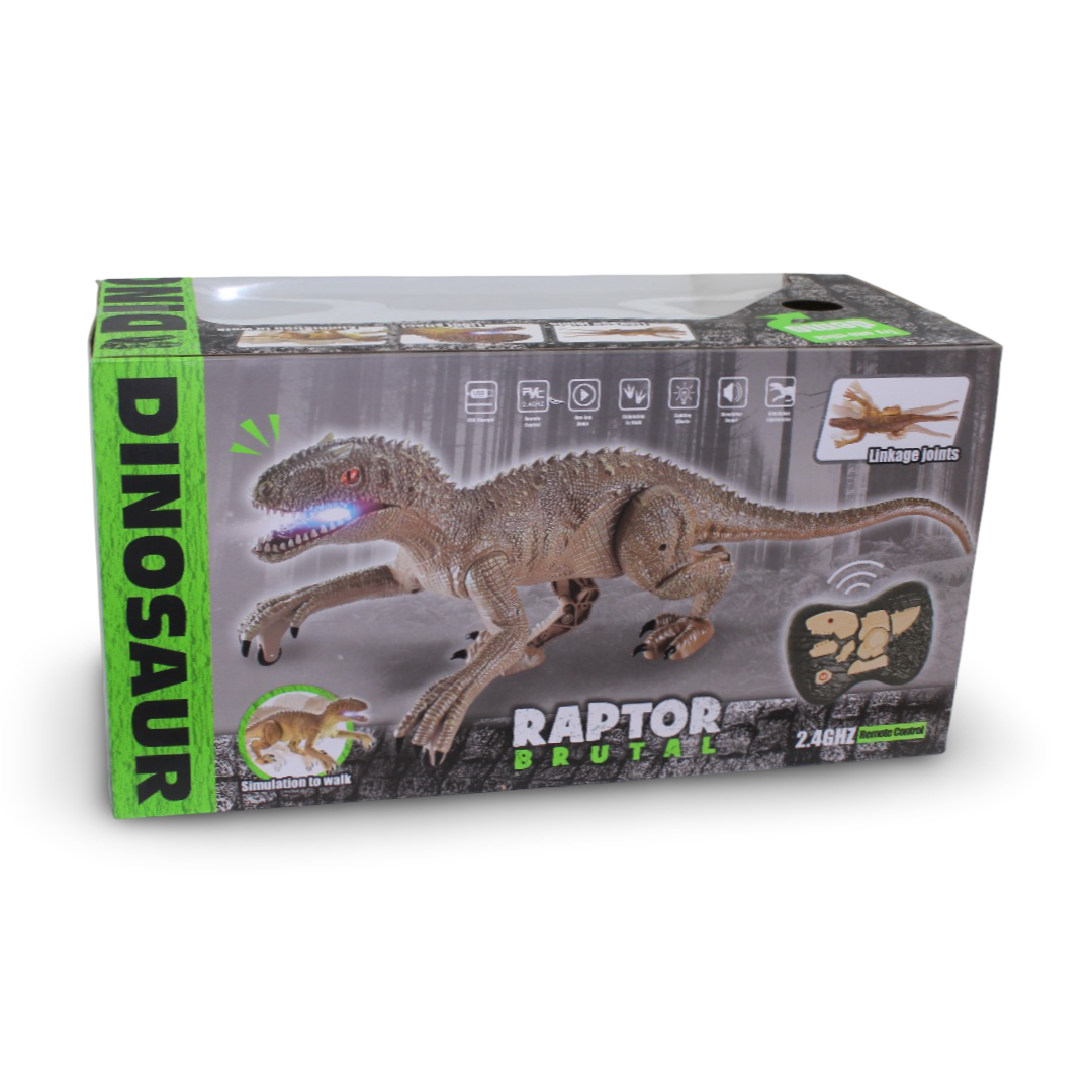 Raptor Brutal Remote Control Dinosaur Toy